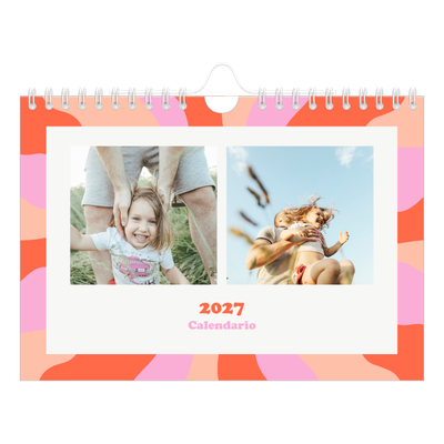 Calendario fotografico A5 — Giocando con i motivi [copertina]