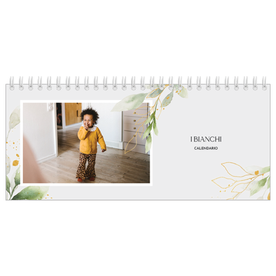 Calendari da tavolo — Spruzzo floreale [copertina]