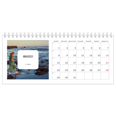 Calendari da tavolo — Tutta la storia [Marzo]