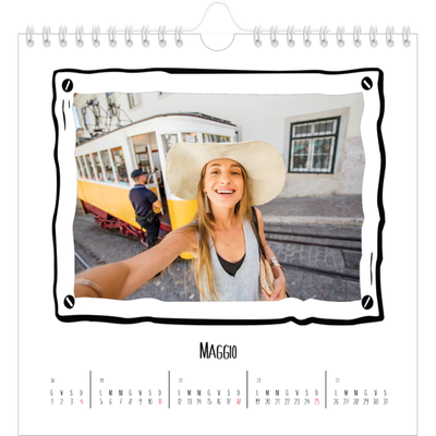 Calendari quadrati — Istantanee da album [copertina]