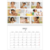 Calendario A4 Doppio — Disposizioni fotografiche [Marzo]