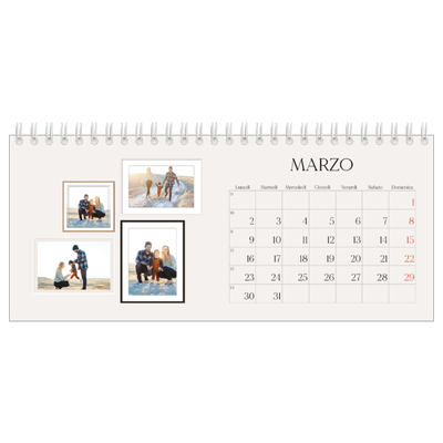 Calendari da tavolo — Galleria fotografica a parete [Marzo]