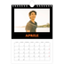Calendario fotografico A5 — Tipo divertente [Aprile]