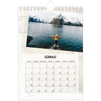 Calendario fotografico A5 — Parts unknown [Gennaio]