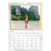 Calendario personalizzato A4 — Albero fotografico d'oro [Marzo]