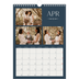Calendario personalizzato A4 — Ardesia e grazie [Aprile]