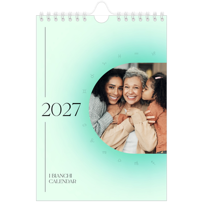 Calendario fotografico A5 — Sfumature astrologiche [copertina]