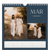 Calendari quadrati — Ardesia e grazie [Marzo]