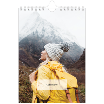 Calendario fotografico A5 — Calendario classico [copertina]