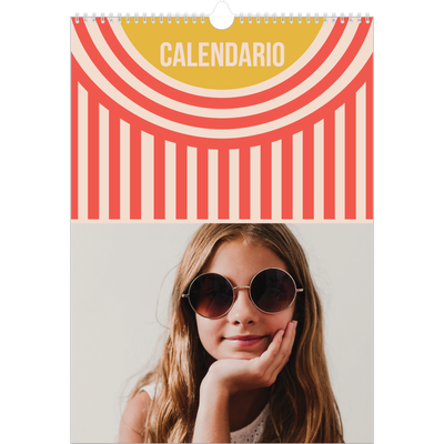 Calendario A3 verticale — Luminoso e bello [copertina]
