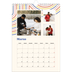 Calendario personalizzato A4 — Strisce retro [Marzo]