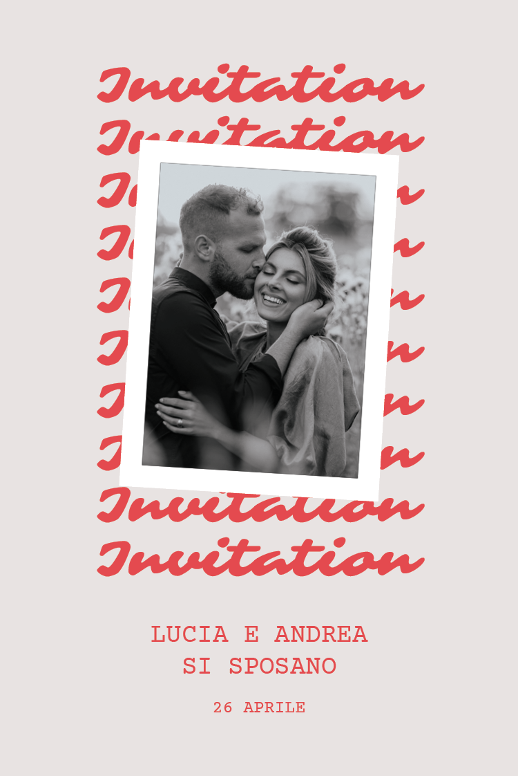 Inviti — Firmato in cremisi