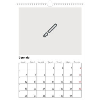 Calendario personalizzato A3 — Disegna il tuo prodotto