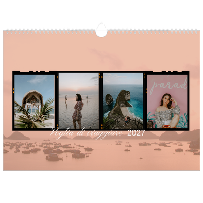 Calendario A3 orizzontale  — Avventura [copertina]