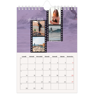 Calendario fotografico A5 — Avventura [Aprile]