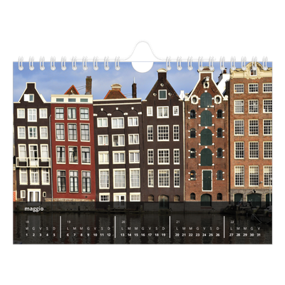 Calendario fotografico A5 — Complementi [copertina]