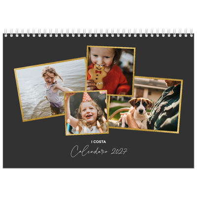 Calendario A4 Doppio — Tanti ricordi [copertina]