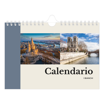 Calendario fotografico A5 — Vedute del mondo [copertina]