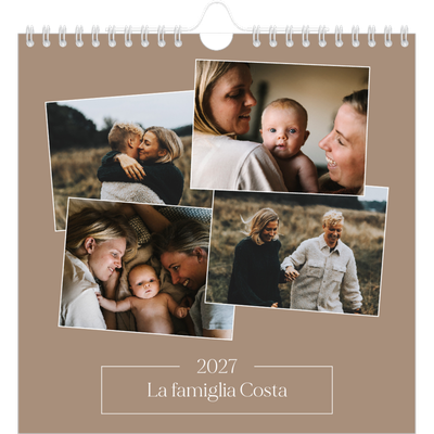 Calendari quadrati — Ricordi artigianali [copertina]