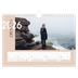 Calendario fotografico A4 — Testo sovrapposto [Gennaio]