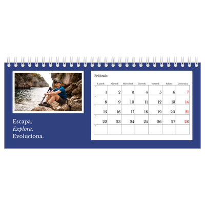 Calendari da tavolo — Terra editoriale [Febbraio]