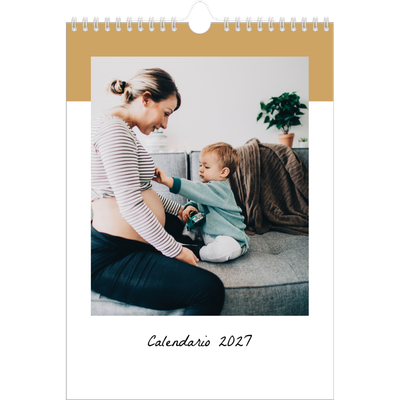 Calendario personalizzato A4 — Calendario delle cose da fare [copertina]