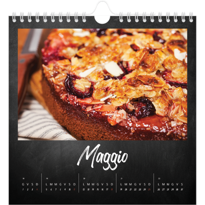 Calendari quadrati — Stile lavagna [copertina]