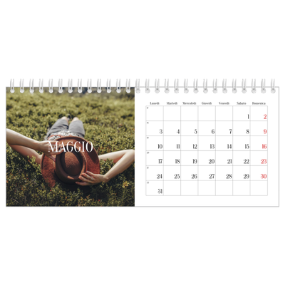 Calendari da tavolo — Fuga infinita [Maggio]