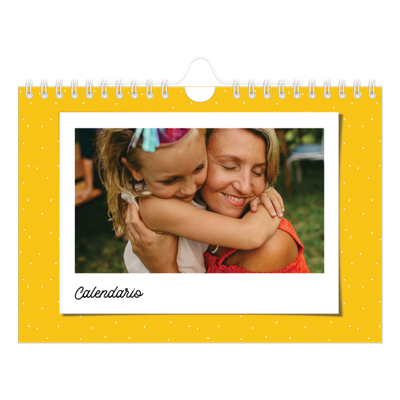 Calendario fotografico A5 — Scatti pop di colore [copertina]