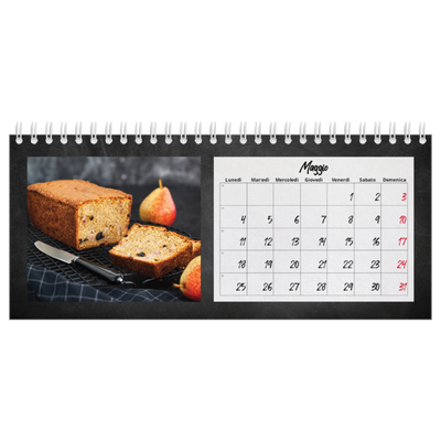 Calendari da tavolo — Stile lavagna [copertina]