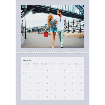 Calendario A4 Doppio — Colora il mio mondo