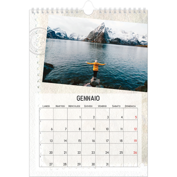 Calendario personalizzato A4 — Parts unknown