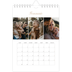 Calendario fotografico A5 — Scatole con strisce fotografiche [Gennaio]