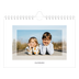 Calendario fotografico A5 — Cornice trasparente [copertina]