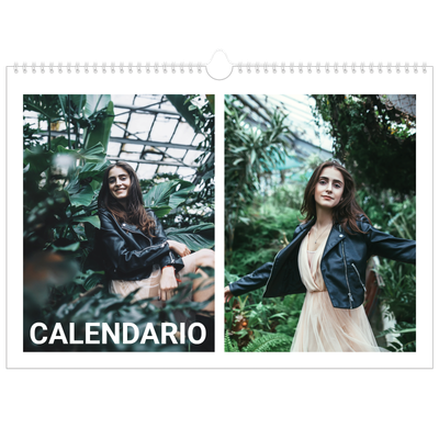 Calendario A3 orizzontale  — Mese in grande [copertina]
