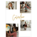 Calendario A3 verticale — Ghirlanda d'oro [copertina]