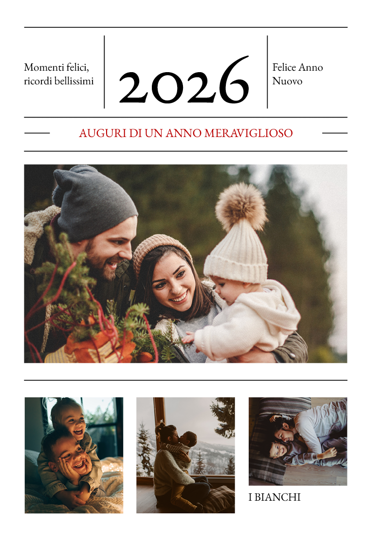 Biglietti — Recensione di Capodanno - rosso bacca