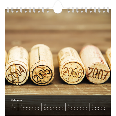 Calendari quadrati — Complementi [Febbraio]