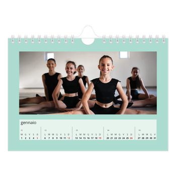 Calendario Fotografico A5 Orizzontale — Neo Scandi