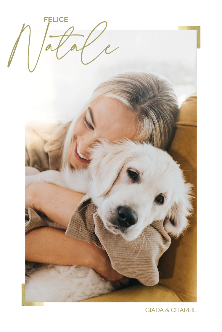 Biglietti — Dettagli dorati