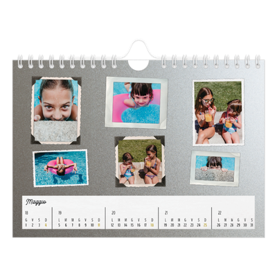 Calendario fotografico A5 — Collezione di immagini [copertina]