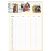 Calendario famiglia A3 verticale — Calendario Moderno - Famiglia di 5 [Gennaio]