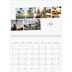 Calendario A4 Doppio — Soggiorno in città [Aprile]