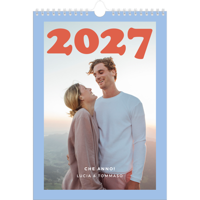 Calendario personalizzato A4 — Cornici retrò [copertina]