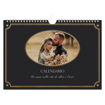 Calendario fotografico A4 — Classico vintage [copertina]