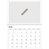 Calendario A4 Doppio — Disegna il tuo prodotto [Aprile]